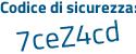 Il Codice di sicurezza è 8e segue 6a87e il tutto attaccato senza spazi