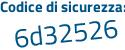 Il Codice di sicurezza è ef segue beZ81 il tutto attaccato senza spazi