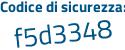 Il Codice di sicurezza è 41 continua con 5Z3cf il tutto attaccato senza spazi
