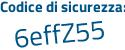 Il Codice di sicurezza è 72 continua con b882f il tutto attaccato senza spazi