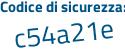 Il Codice di sicurezza è 579 continua con e7da il tutto attaccato senza spazi