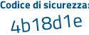Il Codice di sicurezza è fcZ continua con f942 il tutto attaccato senza spazi