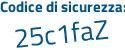 Il Codice di sicurezza è 7959 poi Z13 il tutto attaccato senza spazi