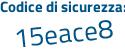 Il Codice di sicurezza è 9 poi Za9333 il tutto attaccato senza spazi