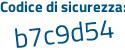 Il Codice di sicurezza è ZZ14 continua con 543 il tutto attaccato senza spazi