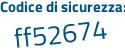 Il Codice di sicurezza è c continua con 886728 il tutto attaccato senza spazi