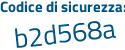 Il Codice di sicurezza è 3ff621e il tutto attaccato senza spazi