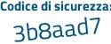 Il Codice di sicurezza è fec38 poi b2 il tutto attaccato senza spazi