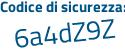 Il Codice di sicurezza è 667fea3 il tutto attaccato senza spazi