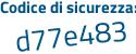 Il Codice di sicurezza è 252 poi 9c33 il tutto attaccato senza spazi