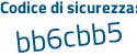 Il Codice di sicurezza è d continua con fedZ13 il tutto attaccato senza spazi