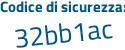Il Codice di sicurezza è ZZZf864 il tutto attaccato senza spazi