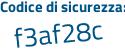 Il Codice di sicurezza è 71f4 continua con Z64 il tutto attaccato senza spazi