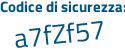 Il Codice di sicurezza è 452b9d3 il tutto attaccato senza spazi