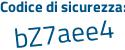 Il Codice di sicurezza è b6e4b6a il tutto attaccato senza spazi