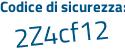 Il Codice di sicurezza è 65 continua con dfbf3 il tutto attaccato senza spazi