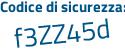 Il Codice di sicurezza è df continua con c16df il tutto attaccato senza spazi