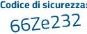 Il Codice di sicurezza è 2b28 segue 7b5 il tutto attaccato senza spazi