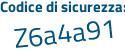 Il Codice di sicurezza è 64 poi fde75 il tutto attaccato senza spazi