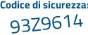Il Codice di sicurezza è 688cf segue fa il tutto attaccato senza spazi