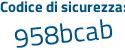 Il Codice di sicurezza è 3eZ continua con 77Zd il tutto attaccato senza spazi