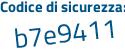 Il Codice di sicurezza è f poi Z245cf il tutto attaccato senza spazi