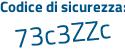 Il Codice di sicurezza è a28ce19 il tutto attaccato senza spazi