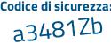 Il Codice di sicurezza è ed34 poi 229 il tutto attaccato senza spazi