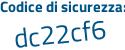 Il Codice di sicurezza è 661 poi 8111 il tutto attaccato senza spazi