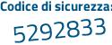 Il Codice di sicurezza è Z poi 7991ec il tutto attaccato senza spazi