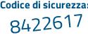 Il Codice di sicurezza è a94 poi 163a il tutto attaccato senza spazi