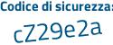 Il Codice di sicurezza è 65d5c4b il tutto attaccato senza spazi