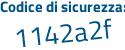 Il Codice di sicurezza è c99Z683 il tutto attaccato senza spazi