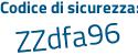 Il Codice di sicurezza è 86e2 poi 383 il tutto attaccato senza spazi
