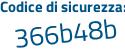 Il Codice di sicurezza è 442f segue Zf2 il tutto attaccato senza spazi