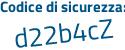Il Codice di sicurezza è da97 segue 8bb il tutto attaccato senza spazi