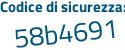 Il Codice di sicurezza è 5 poi Z958d6 il tutto attaccato senza spazi