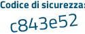 Il Codice di sicurezza è Z8b95b5 il tutto attaccato senza spazi