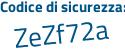 Il Codice di sicurezza è bcb5c46 il tutto attaccato senza spazi
