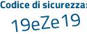 Il Codice di sicurezza è Z3d7e79 il tutto attaccato senza spazi