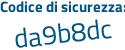 Il Codice di sicurezza è Z segue 514892 il tutto attaccato senza spazi