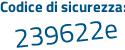 Il Codice di sicurezza è Z poi 7ef6ZZ il tutto attaccato senza spazi