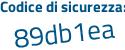 Il Codice di sicurezza è c continua con ZefZZ3 il tutto attaccato senza spazi