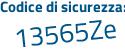 Il Codice di sicurezza è a continua con d44afd il tutto attaccato senza spazi
