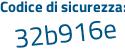 Il Codice di sicurezza è ea54 poi 73d il tutto attaccato senza spazi