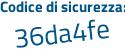 Il Codice di sicurezza è Z9 poi Zb358 il tutto attaccato senza spazi