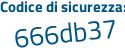 Il Codice di sicurezza è 38e poi ca51 il tutto attaccato senza spazi