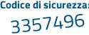 Il Codice di sicurezza è 24e6be4 il tutto attaccato senza spazi