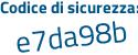 Il Codice di sicurezza è 29346 continua con f3 il tutto attaccato senza spazi