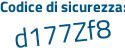 Il Codice di sicurezza è ee669 poi b8 il tutto attaccato senza spazi